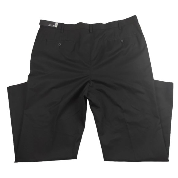 APT. 9 NWT Dress Pants Big Tall Modern Fit Straight Leg 32" Inseam Black $70 - Picture 3 of 10